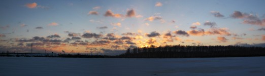 15 декабря. Декабрьский закат. Автор Татьяна Шепелева