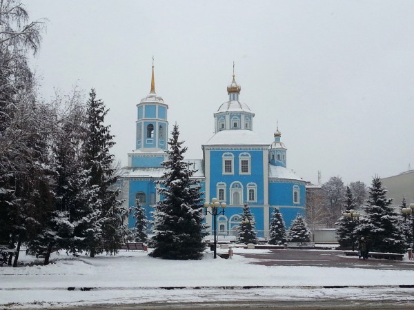 27 января. Зимняя элегия. Смоленский собор в Белгороде. Автор Елена Булатова