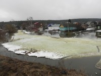 5 апреля.''А воды уж весной шумят...'' Посёлок Шатки в половодье. Автор Светлана Тимонина