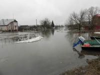 5 апреля.''А воды уж весной шумят...'' Посёлок Шатки в половодье. Автор Светлана Тимонина