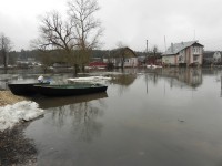 5 апреля.''А воды уж весной шумят...'' Посёлок Шатки в половодье. Автор Светлана Тимонина