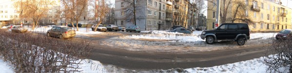 9 февраля. Автомобили буквально всё заполонили. Автор Татьяна Шепелева