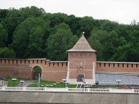 27 мая. ''Вниз по Волге реке, с Нижня Новгорода...''. Зачатьевская башня Нижегородского кремля. Автор Татьяна Шепелева