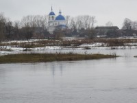 8 апреля. Разлив реки Тёши. Кипячий ключ затопило. Автор Галина Ивановна Медяева, п. Шатки Нижегородской области