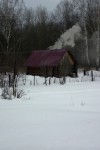 24 февраля. ''Топится, топится в огороде баня...''. Каликино, Нижегородская область. Автор Татьяна Осипова