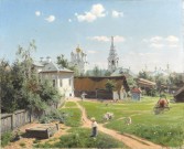 В.Д. Поленов. Московский дворик. С сайта tretyakovgallery.ru